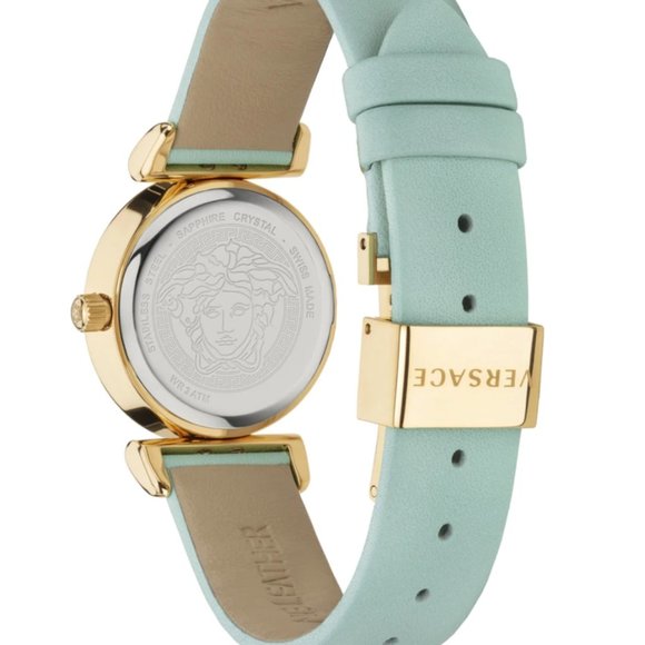 Versace Sunray Vanity Leather Ladies Watch main image 5